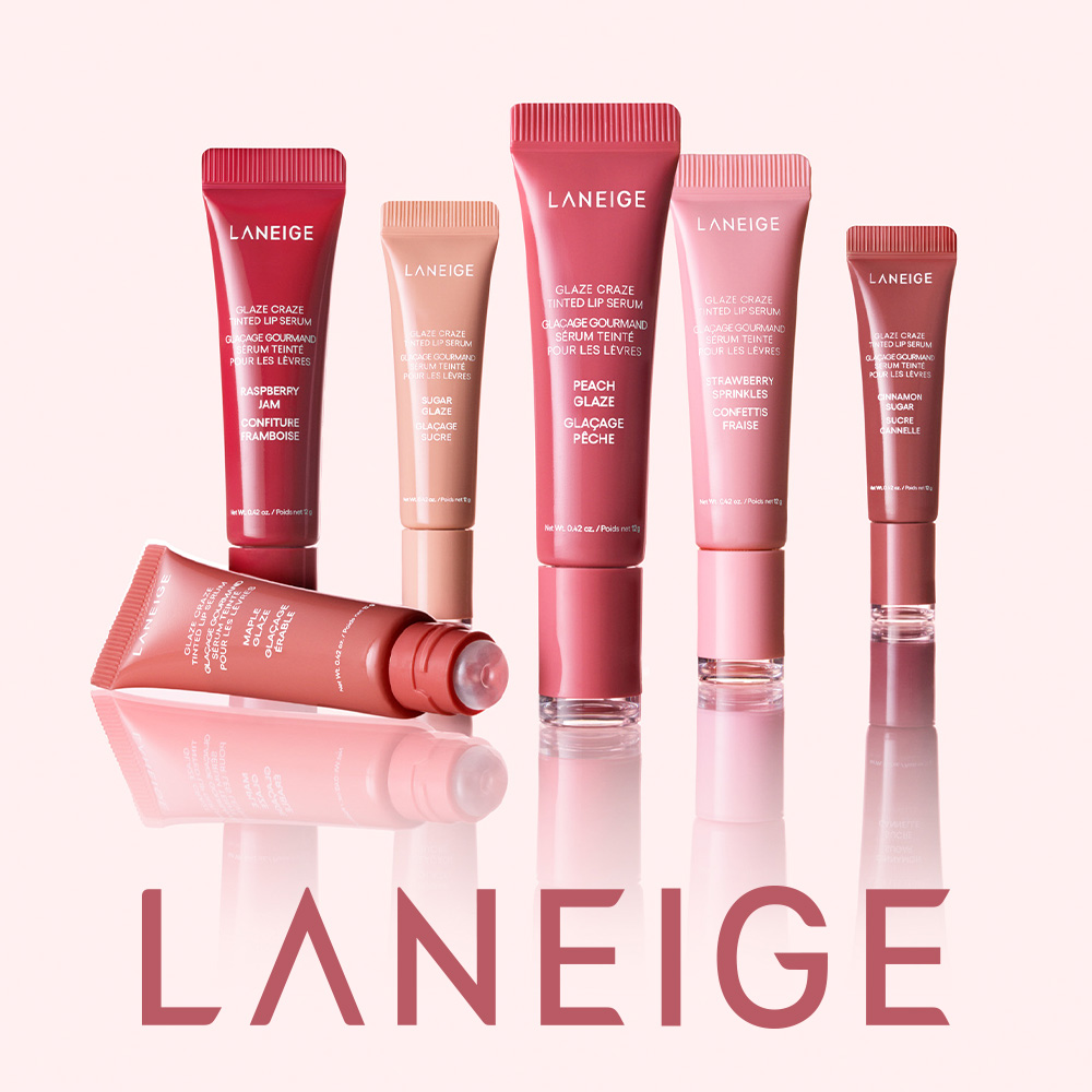 [HOT] Son Dưỡng Có Màu, Môi Căng Bóng Rạng Rỡ Laneige Glaze Craze Tinted Lip Serum
