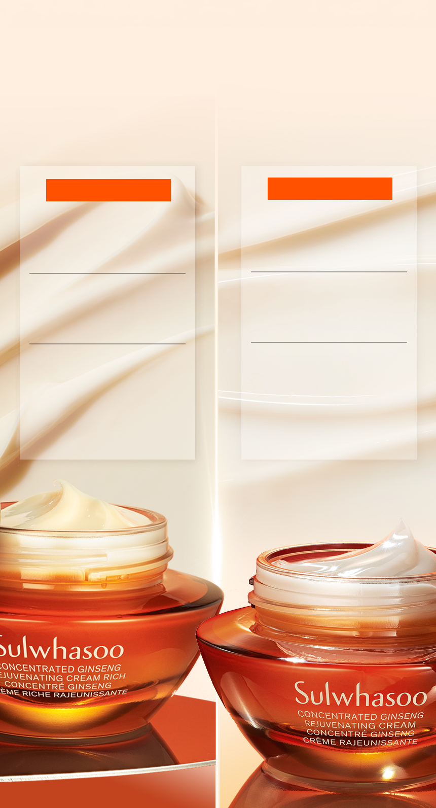 Concentrated Ginseng Rejuvenating Cream SET 60th ANNIVERSARY EDITION
