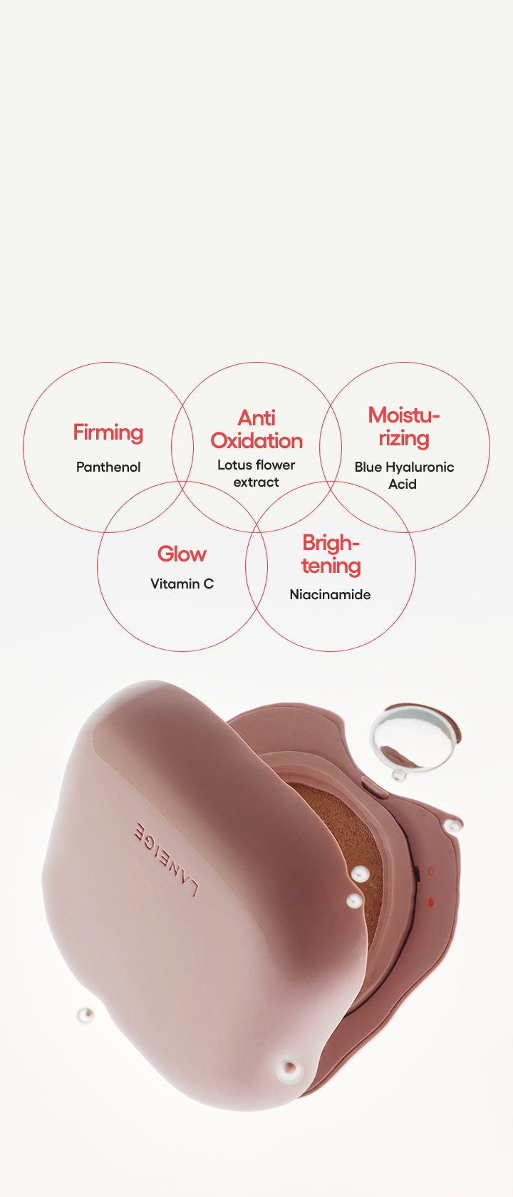 STG_NEO Cushion Glow SPF 46+ PA++ 15g*2 (cushion + refill) [Select from 7 Shades] (Copy)
