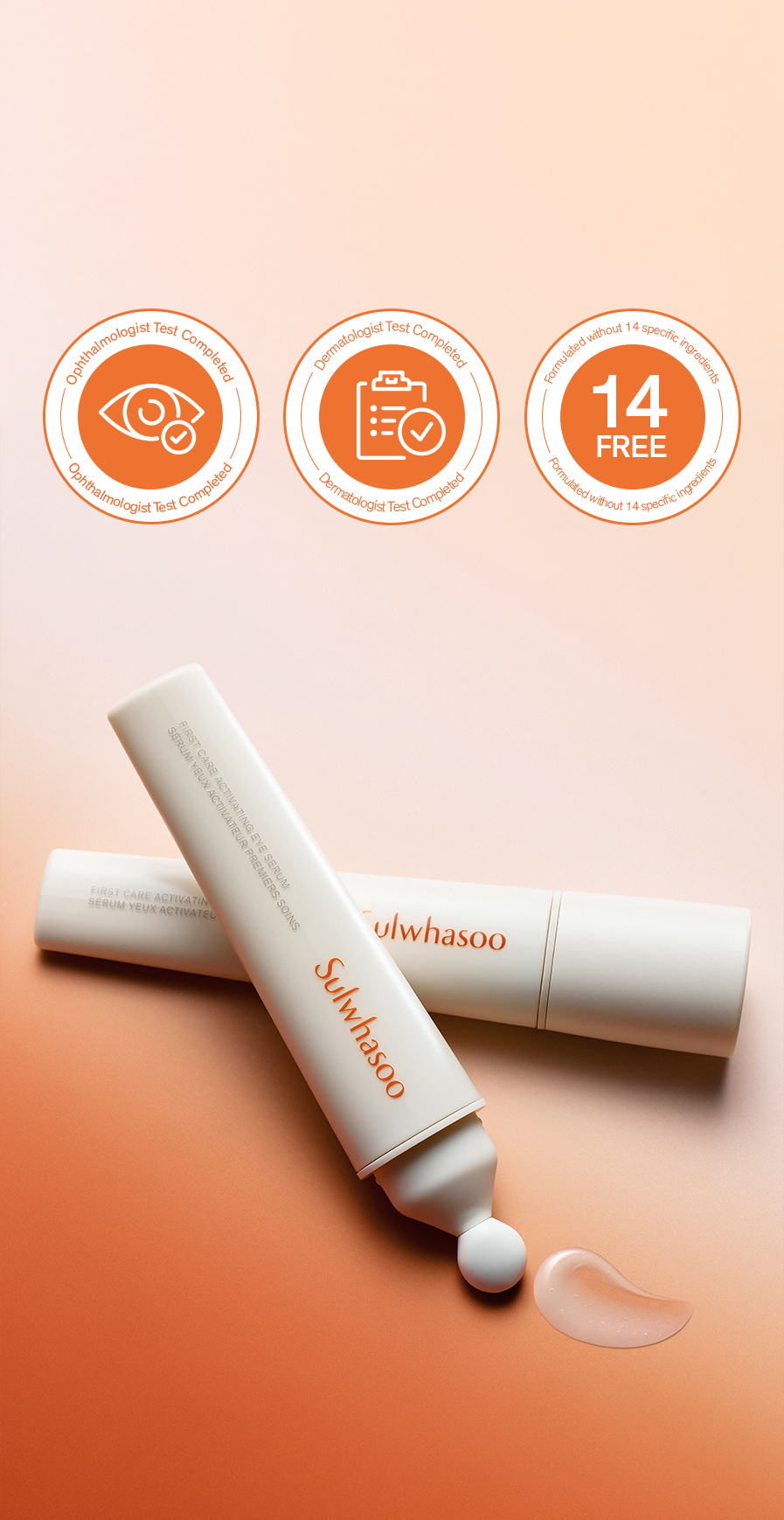 Sulwhasoo,International,<p><span style="color: rgb(0, 0, 0)"><strong><sub>CAREFULLY ENGINEERED</sub></strong></span></p><p><span style="color: rgb(0, 0, 0)"><strong><sup>FORMULA</sup></strong></span></p><p><span style="color: rgb(0, 0, 0)"><sub><sup>for the delicate and sensitive eye area</sup></sub></span></p>