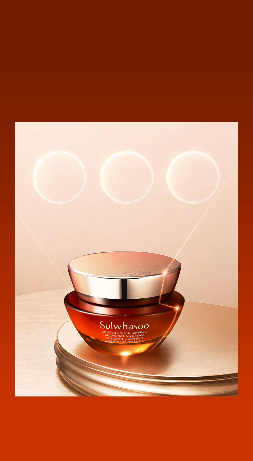 Concentrated Ginseng Rejuvenating Cream SET 60th ANNIVERSARY EDITION