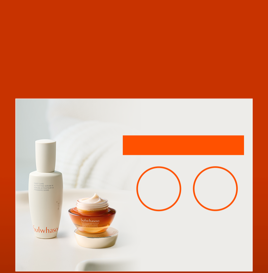Concentrated Ginseng Rejuvenating Cream SET 60th ANNIVERSARY EDITION