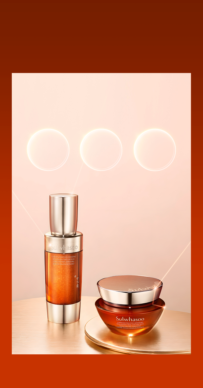 Concentrated Ginseng Rejuvenating Cream Rich SET 60th ANNIVERSARY EDITION