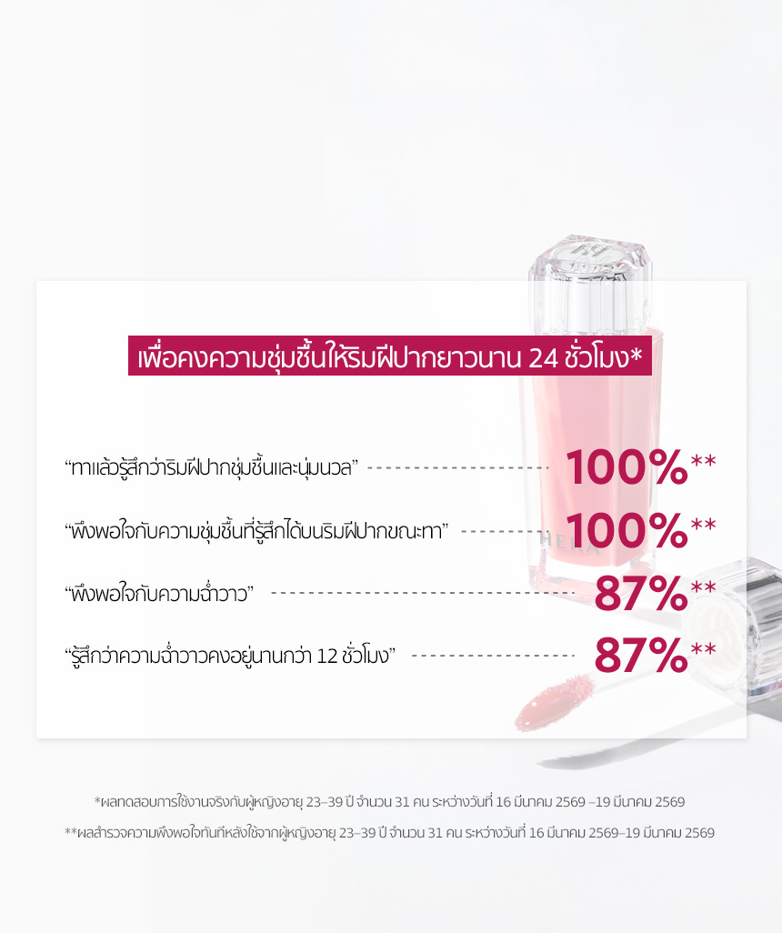 เซนชวล ไชน์ ทินท์,เผยประกาย Crystal Shineด้วยออยล์บำรุงเข้มข้นที่มอบความชุ่มชื้น