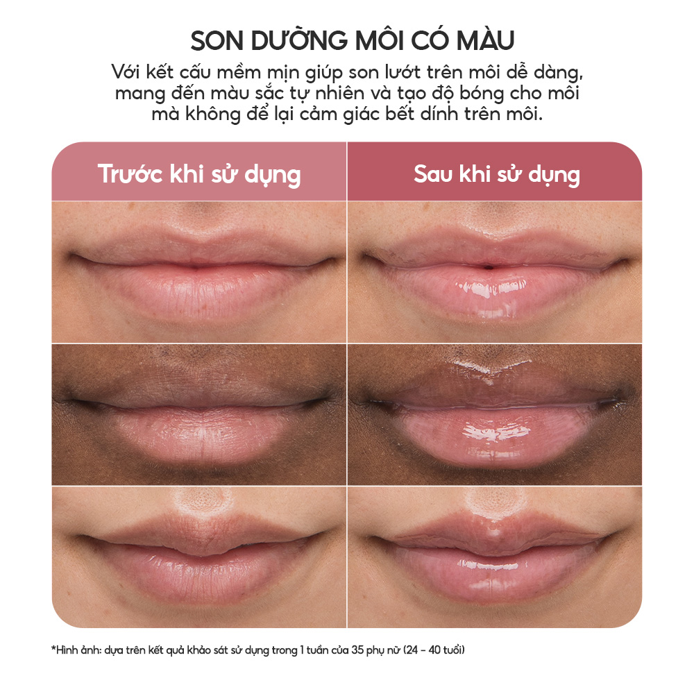 [HOT] Son Dưỡng Có Màu, Môi Căng Bóng Rạng Rỡ Laneige Glaze Craze Tinted Lip Serum