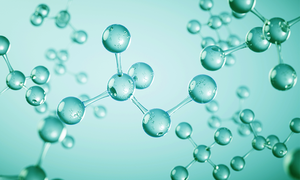 Foam and water bubbles symbolizing Aestura’s gentle cleansing effect