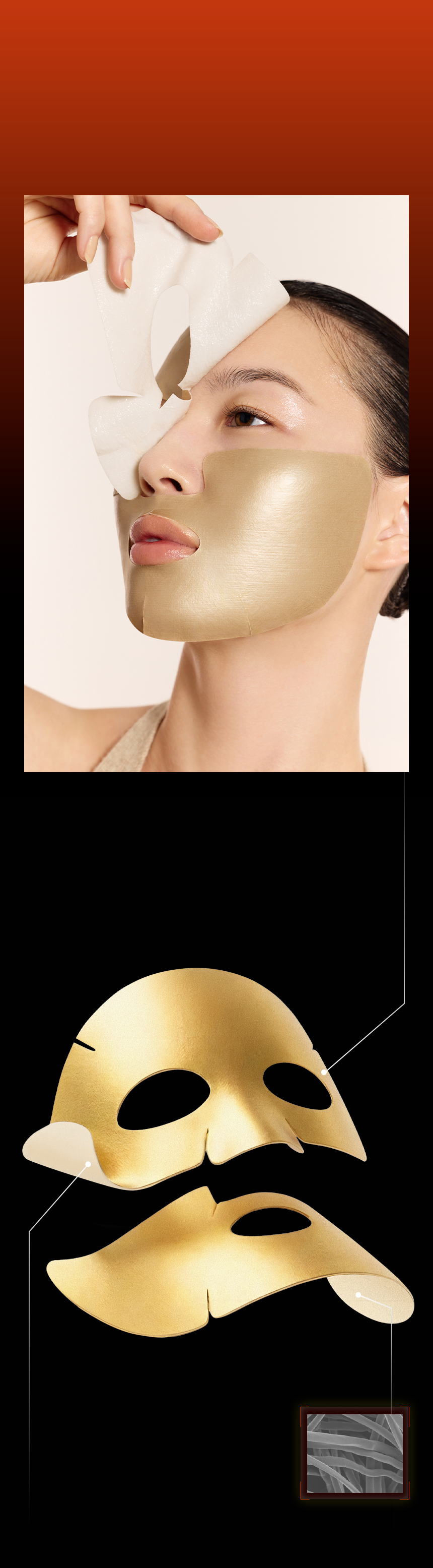 Concentrated Ginseng Rejuvenating Cream Collagen mask