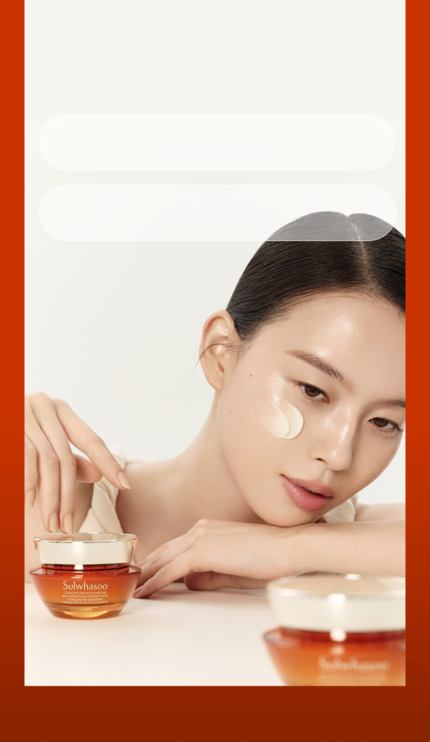 Concentrated Ginseng Rejuvenating Cream Rich SET 60th ANNIVERSARY EDITION