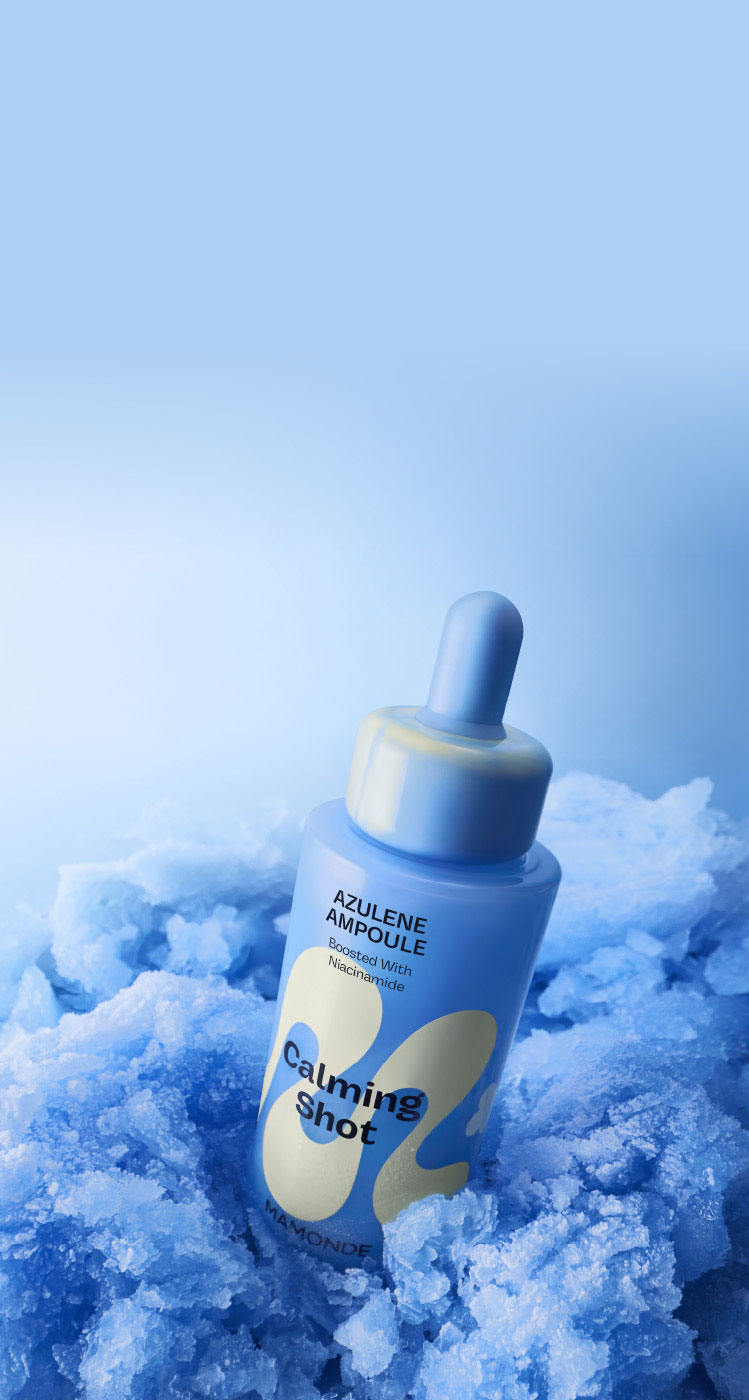 Mamonde,International,<p><span style="color: #000000"><strong><sub>Hydrating shot- Soothing shot-</sub></strong></span></p><p><span style="color: #000000"><strong><sup>Calming Shot clears blemish spots!</sup></strong></span></p><p><span style="color: #000000"><strong>Calming Shot Azulene Ampoule</strong></span></p>