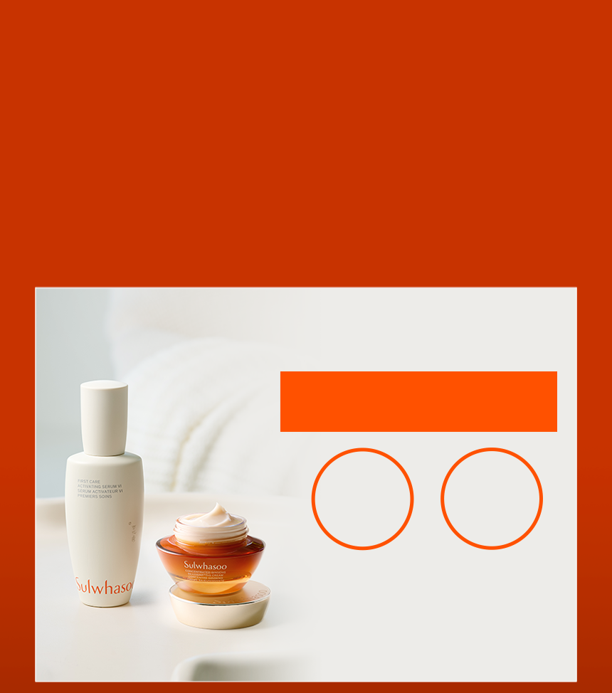 Concentrated Ginseng Rejuvenating Cream Rich SET 60th ANNIVERSARY EDITION