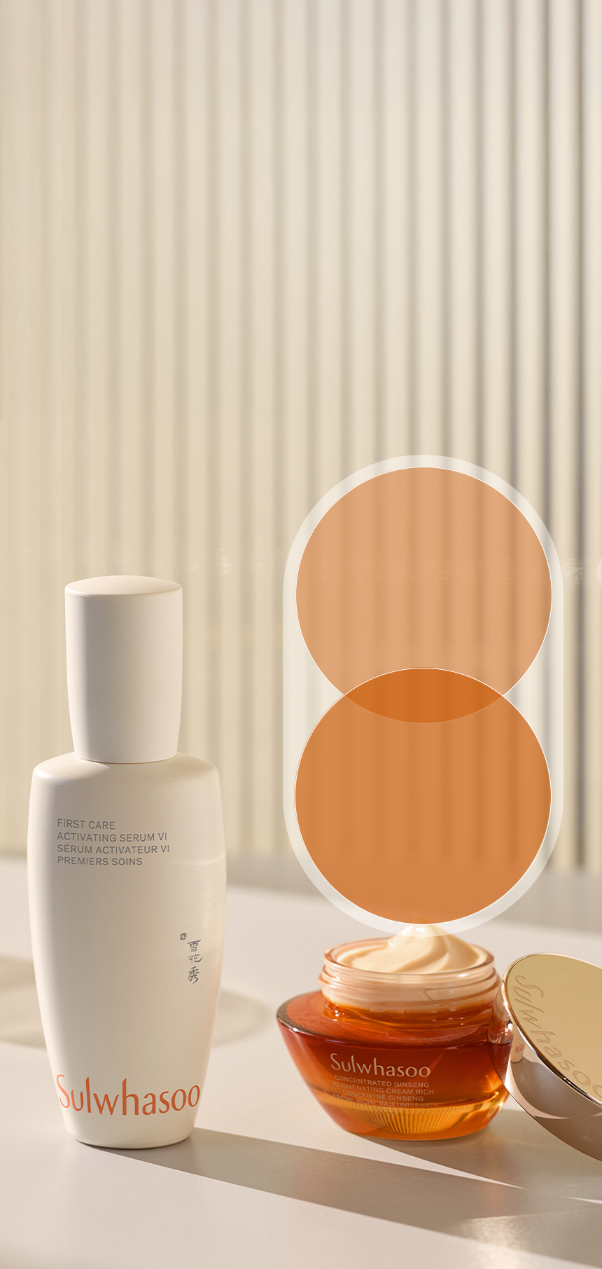 Sulwhasoo,Thailand,<p><span style="color: rgb(0, 0, 0)"><sub><sup>ฟื้นฟูผิวเปล่งปลั่ง อ่อนเยาว์ ด้วยพลังแห่งโสม </sup></sub></span></p><p><span style="color: rgb(0, 0, 0)"><sub><sup>ตั้งแต่สัมผัสแรกจนถึงขั้นตอนสุดท้าย</sup></sub></span></p><p><span style="color: rgb(0, 0, 0)"><strong><sub>ใช้คู่กัน</sub></strong></span></p><p><span style="color: rgb(0, 0, 0)"><strong><sub>เพื่อบูสต์พลัง</sub></strong></span></p><p><span style="color: rgb(0, 0, 0)"><strong><sub>การฟื้นฟูผิวตามธรรมชาติ</sub></strong></span></p>