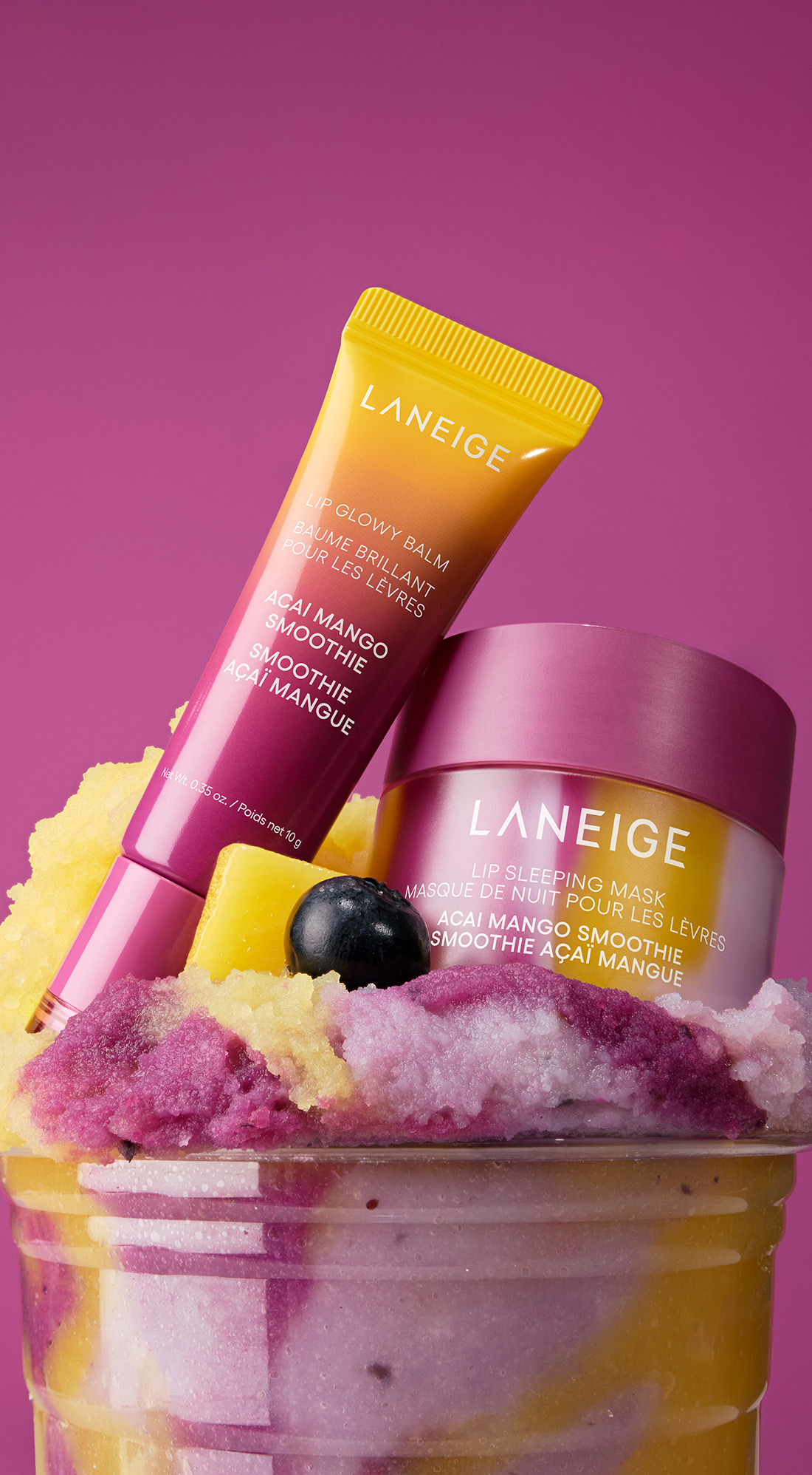 Lip Sleeping Mask Acai Mango Smoothie