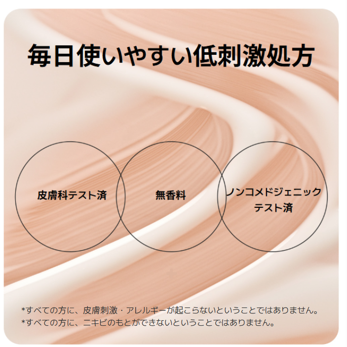 バランスモード<br>シャインコントロール<br>モイスチャライザー