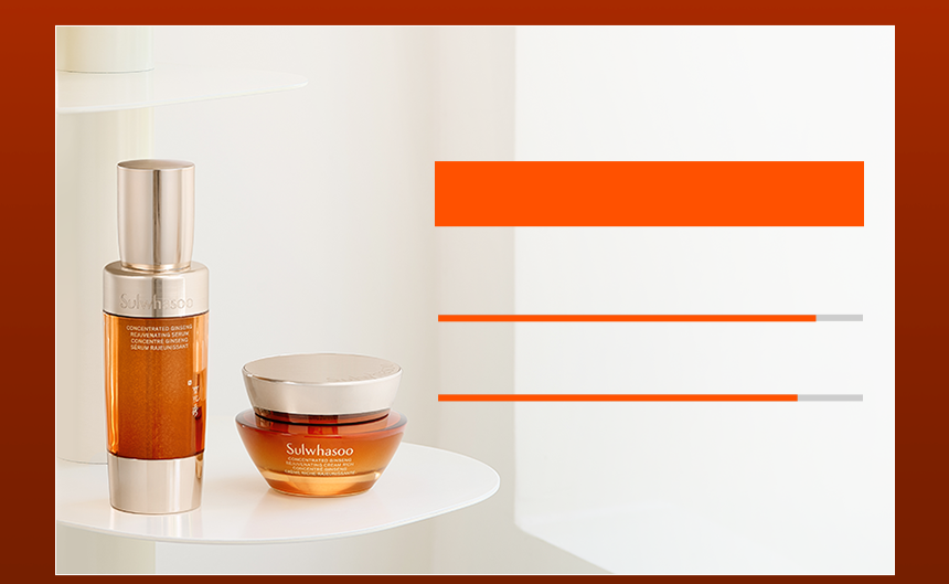 Concentrated Ginseng Rejuvenating Cream Rich SET 60th ANNIVERSARY EDITION