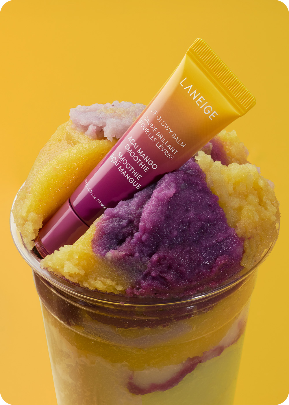 Lip Glowy Balm Acai Mango Smoothie