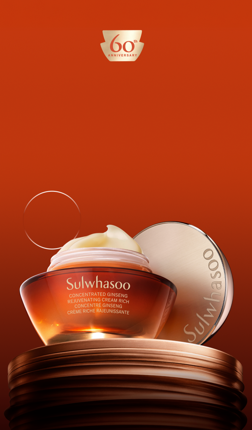 Concentrated Ginseng Rejuvenating Cream Rich SET 60th ANNIVERSARY EDITION
