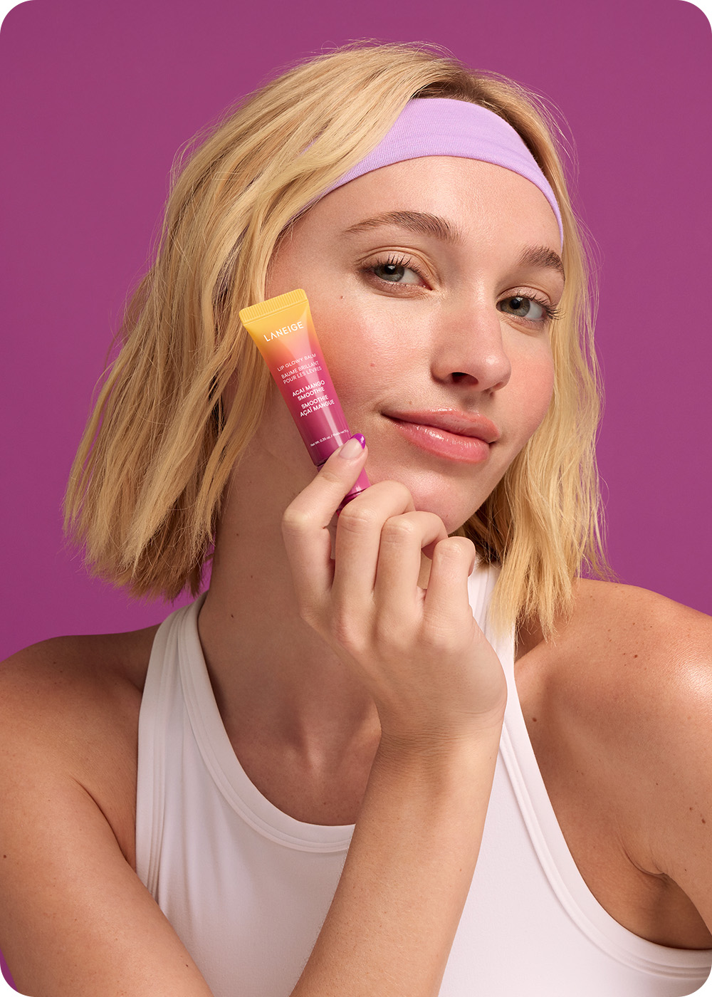 Lip Glowy Balm Acai Mango Smoothie