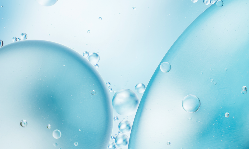 Molecule structure representing Aestura skincare key ingredients