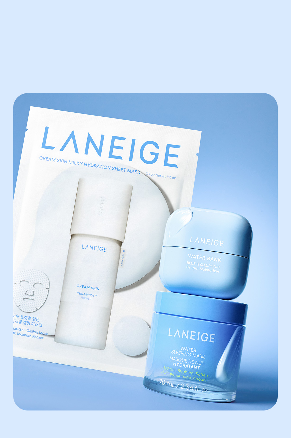 LANEIGE,Hong Kong,<p><span style="color: rgb(128, 180, 239)">養成水嫩柔滑肌膚</span></p><p><span style="color: rgb(0, 0, 0)"><sub><sup>必要護膚程序</sup></sub></span></p><p></p>