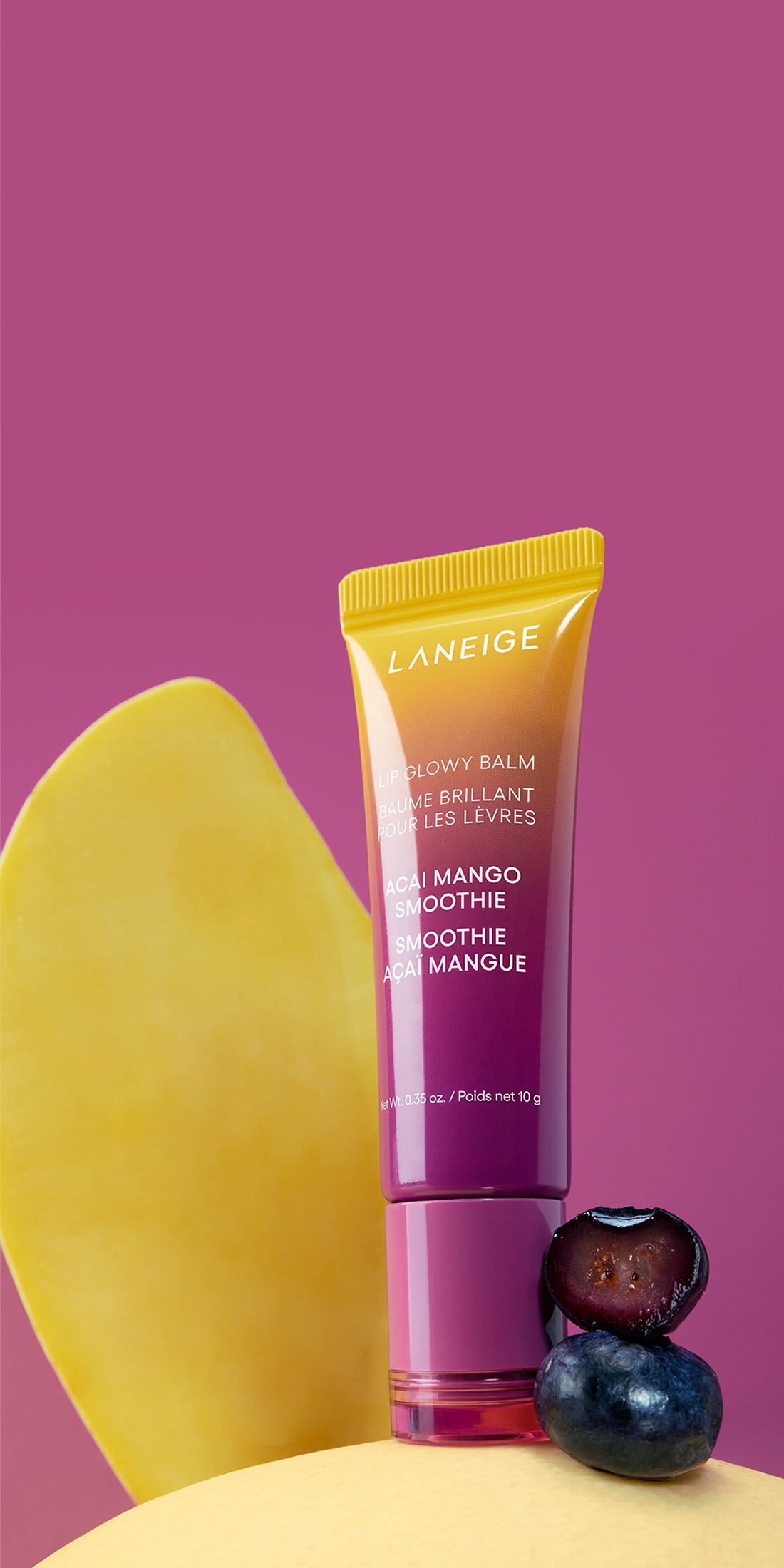 Lip Glowy Balm Acai Mango Smoothie