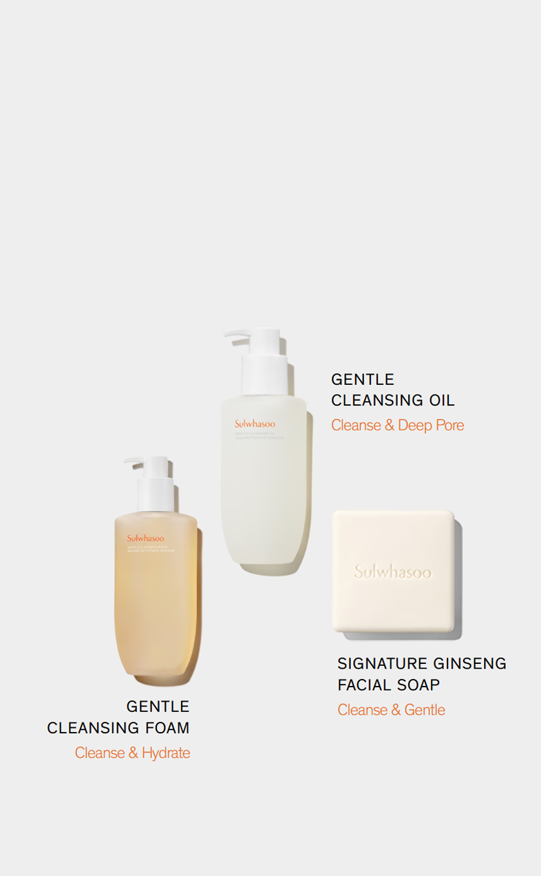 Sulwhasoo,International,SULWHASOO CLEANSINGCOLLECTION