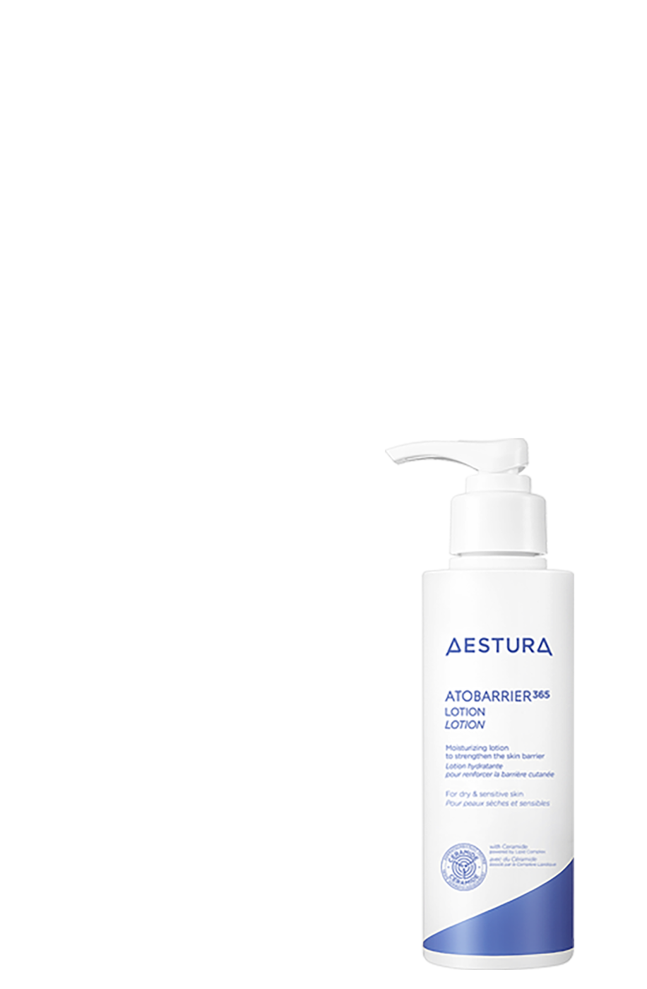 AESTURA,International,Aestura lotion bottle single shot on white background